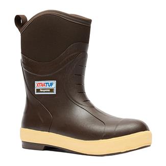 Men's Xtratuf 12" Insulated Elite Legacy Waterproof Boots Brown