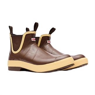 Men's Xtratuf 6" Legacy Ankle Deck Waterproof Boots Brown