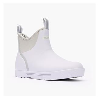 Men's Xtratuf 6" Wheelhouse Ankle Deck Waterproof Boots White