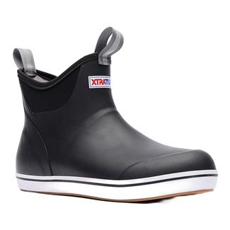 Women's Xtratuf 6" Ankle Deck Waterproof Boots Black