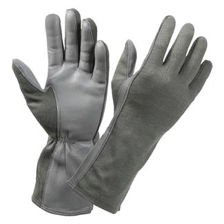Rothco G.I. Type Flame & Heat Resistant Flight Gloves Forest Green