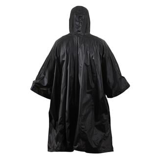 Rothco G.I Type Ripstop Poncho Black