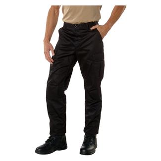 Rothco Poly / Cotton Twill BDU Trousers Black