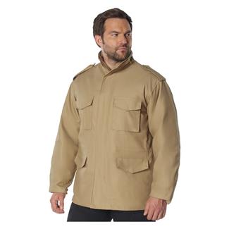 Men's Rothco M-65 Field Jacket Khaki