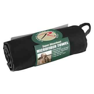 Rothco Large Microfiber Body Towel Black
