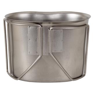 Rothco G.I. Style Stainless Steel Canteen Cup Silver