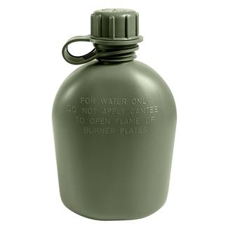 Rothco G.I. 3 Piece 1 QT Plastic Canteen Olive Drab