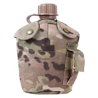 Rothco G.I. Style Molle Fleece-Lined Canteen Cover MultiCam