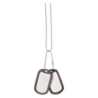 Rothco Dog Tag Silencer (2 Pack) Black