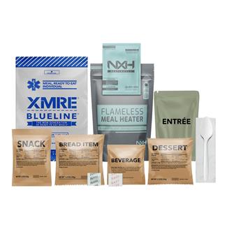 Rothco XRME Blue Line Mre with Heaters - 12 Meals Per Case