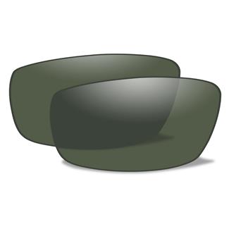 Wiley X P-17 Replacement Lenses Polarized Smoke Green
