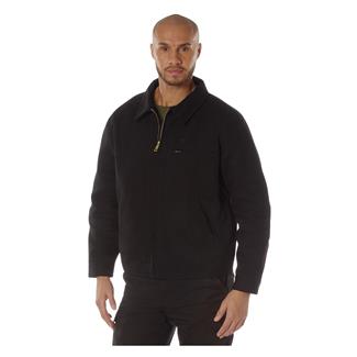 Men's Rothco Canvas Work Jacket Black