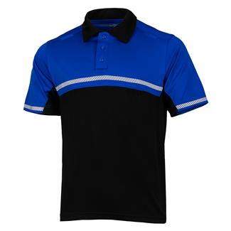 Men's LawPro Short Sleeve Bike Patrol Polo Hi-Vis Royal