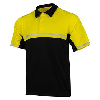Men's LawPro Short Sleeve Bike Patrol Polo Hi-Vis Yellow