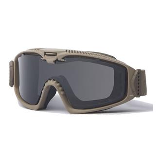 ESS Eye Pro APEL Approved Influx AVS Goggles Terrain Tan (frame) / Smoke Gray (lens)