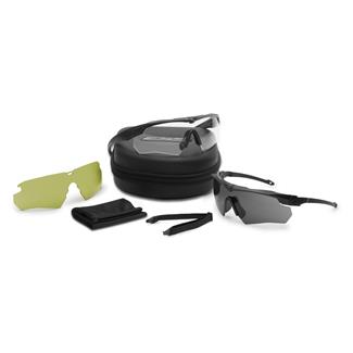 ESS Eye Pro Crossbow 2X+ Laser Protective Kit Black (frame) - Clear / Smoke Gray / Laser LPL-B (lens)