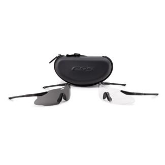 ESS Eye Pro ICE 2X Sunglasses Smoke Gray (frame) - Clear (lens)