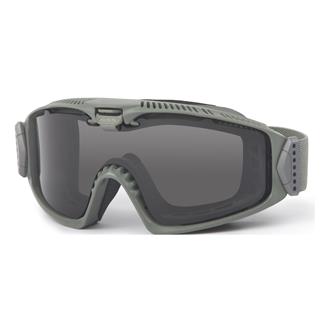 ESS Eye Pro Influx Goggles Foliage Green (frame) - Clear / Smoke Gray (2 lenses)
