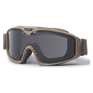 ESS Eye Pro Influx Goggles Terrain Tan (frame) / Clear / Smoke Gray (2 lenses)