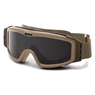 ESS Eye Pro Low Profile NVG Goggles Terrain Tan (frame) - Clear / Smoke Gray (2 lenses)
