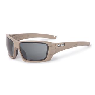 ESS Eye Pro Rollbar 2 Lens Array Sunglasses Terrain Tan (frame) - Clear / Smoke Gray (2 lenses)