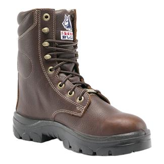 Men's Steel Blue 8" Portland Lace-Up EH Boots Oak