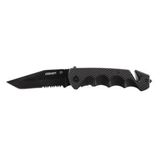 Coast DX330 Double Lock Folding Knife Black