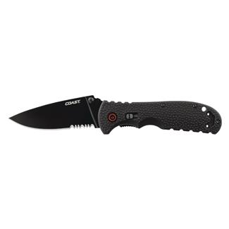 Coast RX350 Blade Assist Folding Knife Black