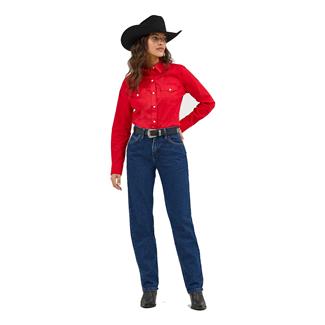 Women's Wrangler Blues Relaxed Cut Jeans Antique Indigo