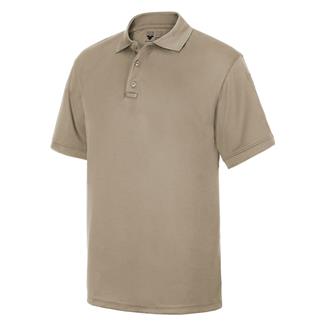 Men's Flying Cross Impact Polo Silver Tan