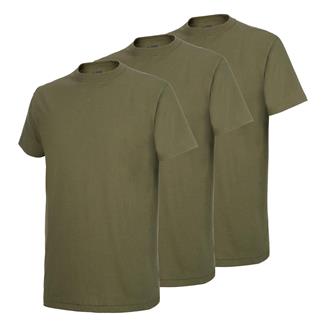Duke 50 / 50 Poly / Cotton Military T-Shirt (3 Pack) Olive