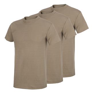 Duke 50 / 50 Poly / Cotton Military T-Shirt (3 Pack) Tan 499