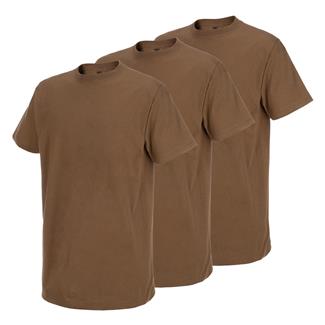 Duke Cotton Military T-Shirt (3 Pack) Brown
