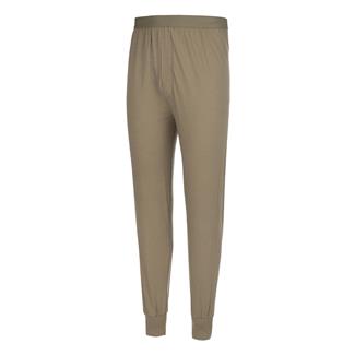Men's Duke Poly / Cotton Long Underwear Bottoms Tan 499