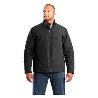 Men's Berne Workwear Highland Quilt-Lined Micro-Duck Jacket Black