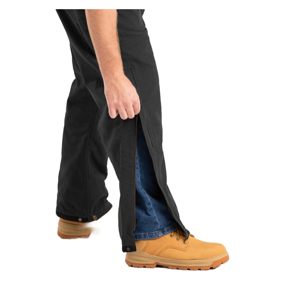 Men's Berne Workwear Highland Washed Duck Insulated Outer Pants