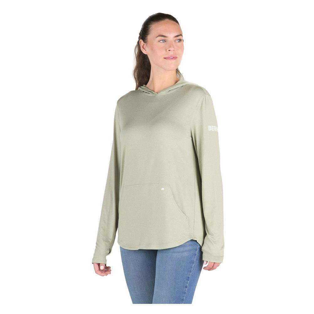 Berne Workwear Long Sleeve Hooded UPF Sun Shirt