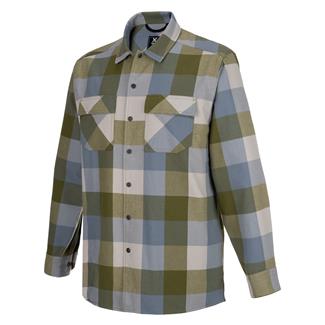 Men's Vertx Last Line Stretch Flannel Green Mountain Buffalo Plaid