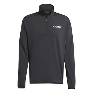 Men's Adidas Multi Climawarm Half Zip Tech Fleece Black