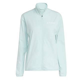 Women's Adidas Multi Climawarm Full Zip Tech Fleece Aqua