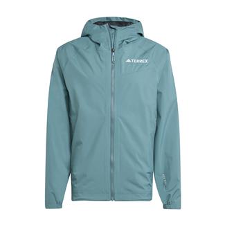 Men's Adidas Multi 2L Rain Jacket Teal