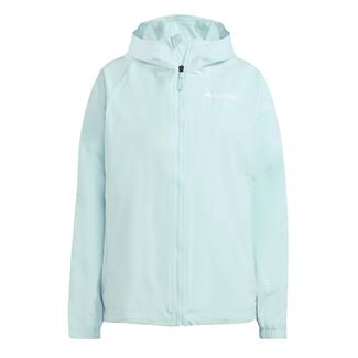 Women's Adidas Multi 2L Rain Jacket Aqua