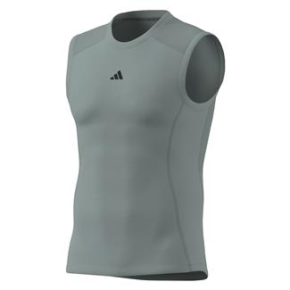 Men's Adidas Techfit Compression T-Shirt Sage
