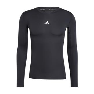 Men's Adidas Techfit Long Sleeve T-Shirt Black