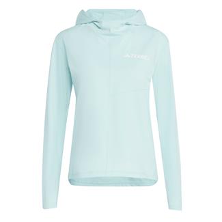 Women's Adidas Multi Climacool Hoodie Aqua