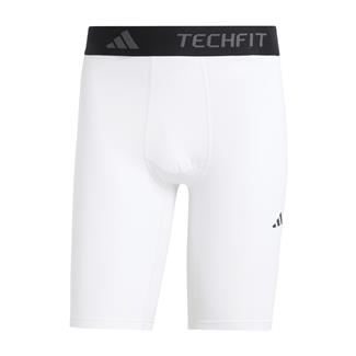 Men's Adidas Techfit Base Shorts White