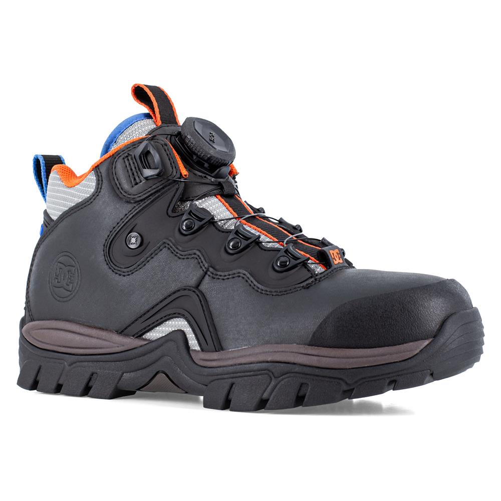 靴 Bird Shooter 8E Black Navigator Men's DC Work Crew The Navigator High Top Composite Toe