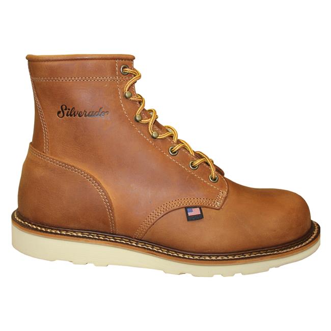 Men's Silverado 6" Lumberjack Laced Wedge Boots | WorkBoots.com