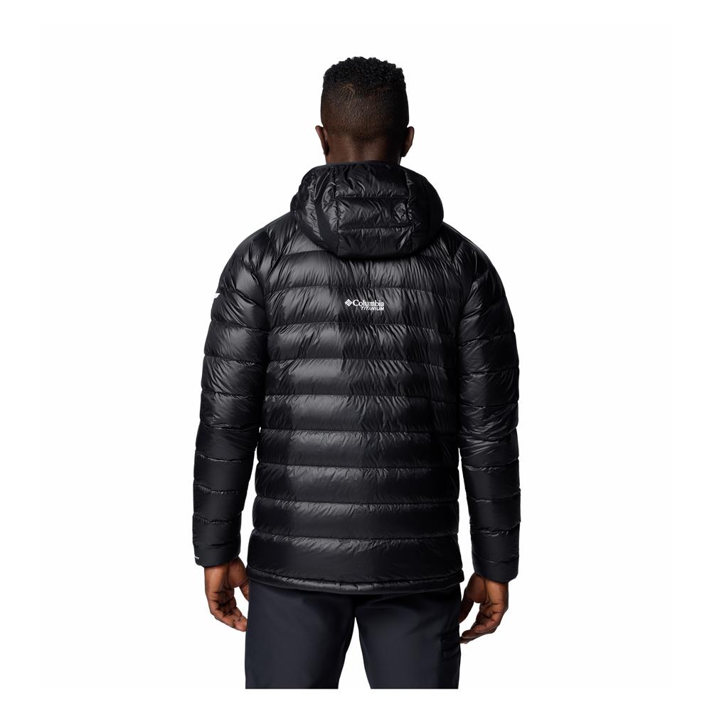 Men's Columbia Arctic Crest Down Hooded Jacket | WorkBoots.com