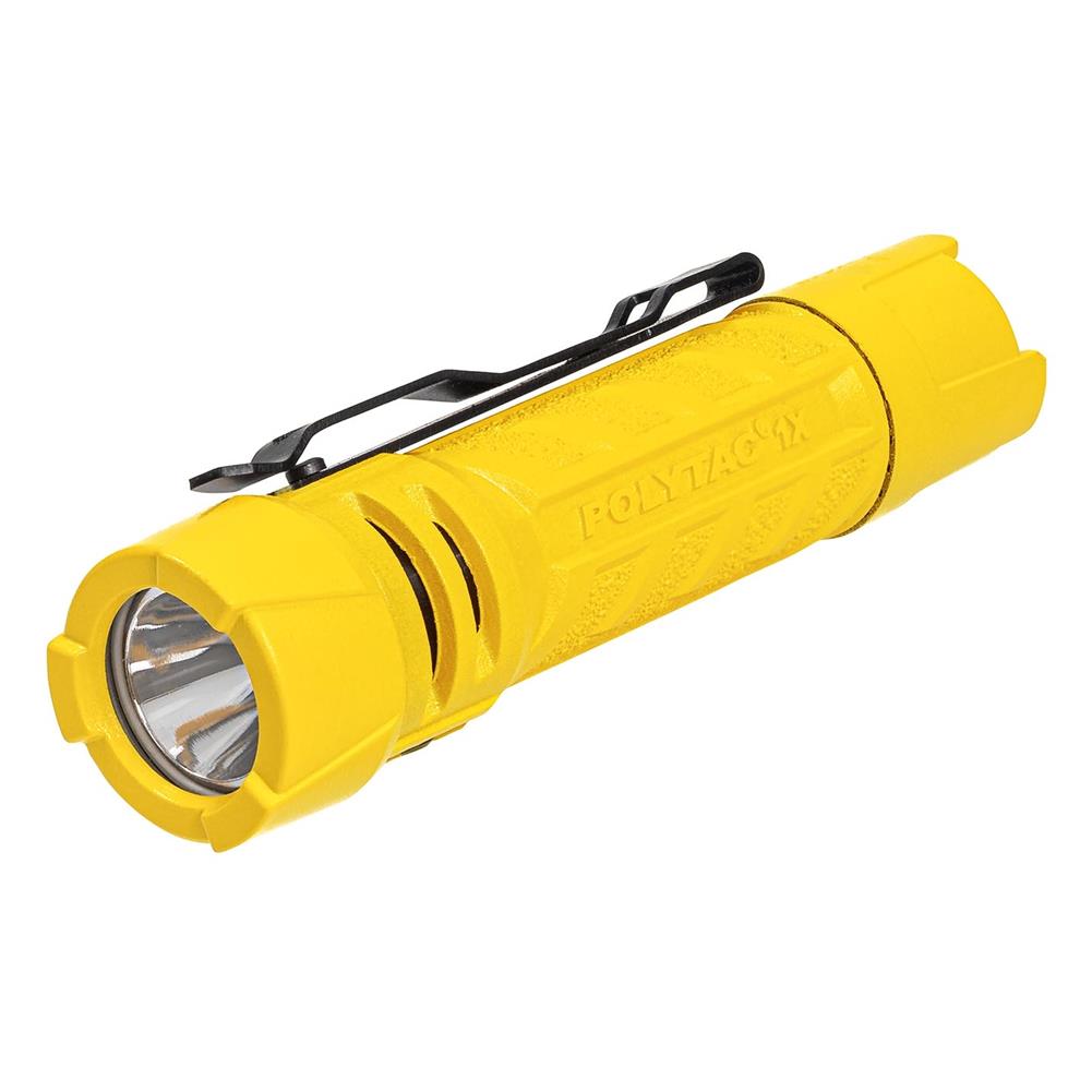 streamlight polytac led flashlight Streamlight PolyTac 1X USB Flashlight with SL-B9 Battery Pack, Yellow